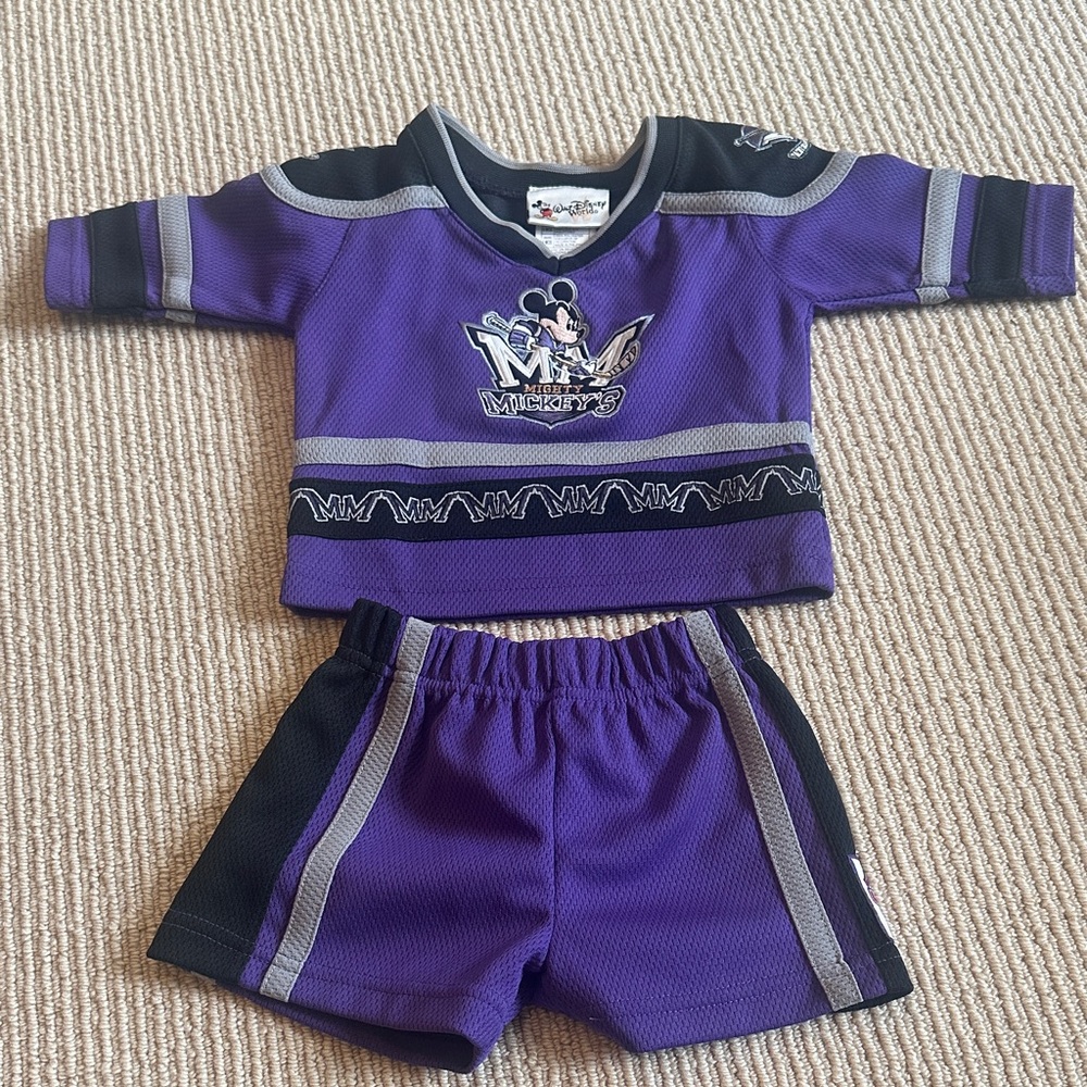 RARE vintage Mickey 6M  jersey set- Disney